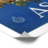 Assisi Italien Vintag Poster (Ecke)