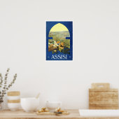 Assisi Italien Vintag Poster (Küche)