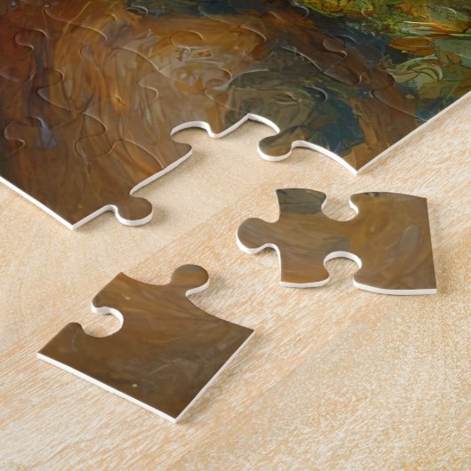 Assisi Italy Cat Rococo Style Fine Art Puzzle (Seite)