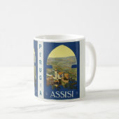 Assisi Perugia Italien Kaffeetasse (VorderseiteRechts)