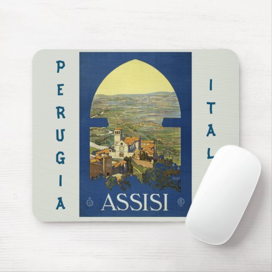 Assisi Perugia Italien Mousepad (Mit Mouse)