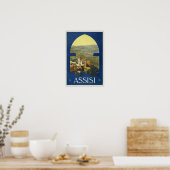 Assisi Perugia Italien Poster (Küche)