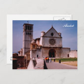 Assisi Postkarte (Vorne/Hinten)