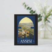 Assisi Postkarte (Stehend Vorderseite)