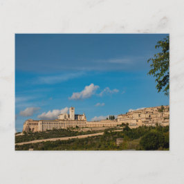 Assisi Skyline, Italien Postkarte