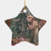 Assisi, St Francis und die Vögel Keramikornament (Vorne)