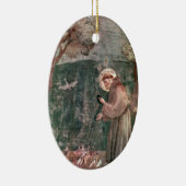 Assisi, St Francis und die Vögel Keramikornament (Rechts)