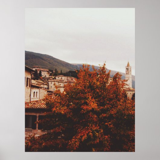 Assisi - Umbrien - Italien Poster (Vorne)