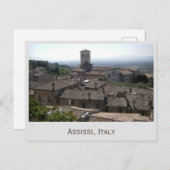 Assissi, Italien-Foto-Postkarte Postkarte (Vorne/Hinten)