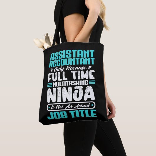 Assistant Accountant Job Title Funny Professionals Tasche (Von Nahem)