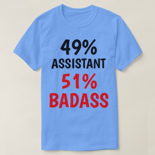 Assistant Badass Classic TShirt (Design vorne)