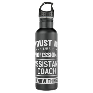 Assistant Coach Geschenk Idee Berufliche Trainer Edelstahlflasche