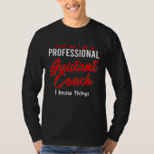 Assistant Coach   Idea Professional Coaches T-Shirt (Vorderseite)