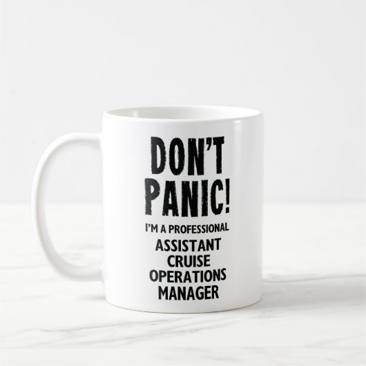 Assistant Cruise Operations Manager Kaffeetasse (Links)