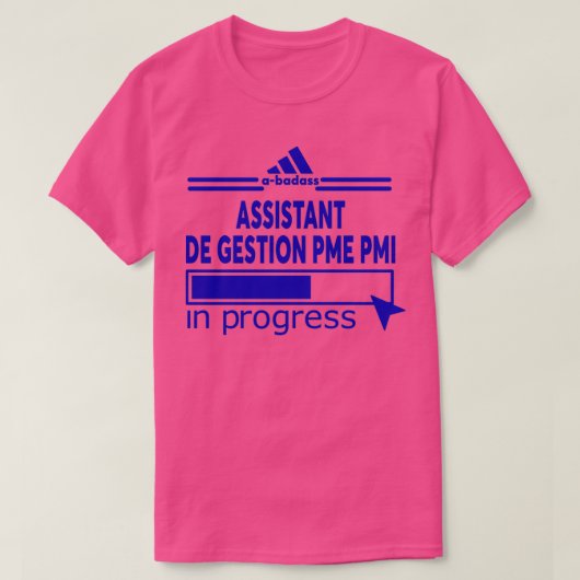 ASSISTANT DE GESTION PME PMI 3 T-Shirt (Design vorne)