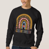Assistant Director 100th Day Of School Assistant M Sweatshirt (Vorderseite)