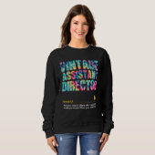 Assistant Director Appreciation Week Back to Schoo Sweatshirt (Vorne ganz)
