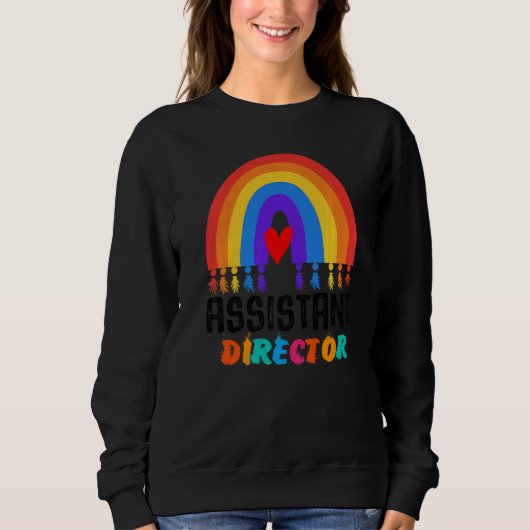 Assistant Director Appreciation Week Theater Nursi Sweatshirt (Vorderseite)