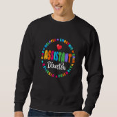 Assistant Director Appreciation Week Theater Nursi Sweatshirt (Vorderseite)