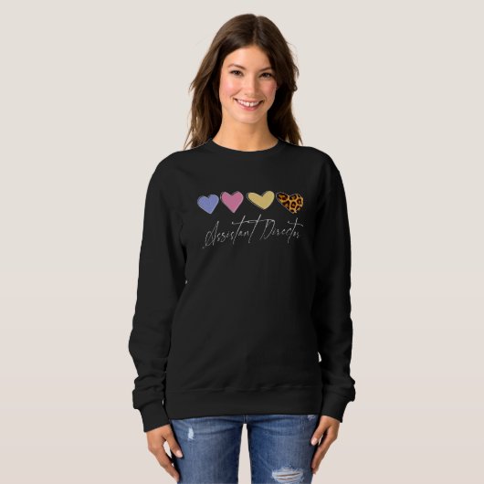 Assistant Director Appreciation Week Theater Nursi Sweatshirt (Vorne ganz)