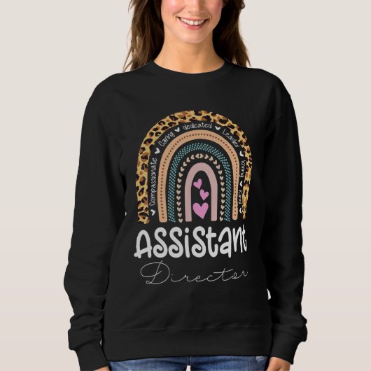 Assistant Director Appreciation Week Theater Nursi Sweatshirt (Vorderseite)