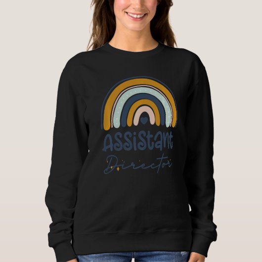 Assistant Director Appreciation Week Theater Nursi Sweatshirt (Vorderseite)