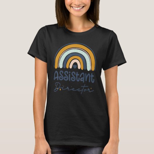 Assistant Director Appreciation Week Theater Nursi T-Shirt (Vorderseite)