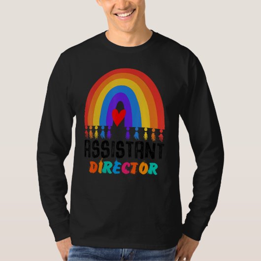Assistant Director Appreciation Week Theater Nursi T-Shirt (Vorderseite)