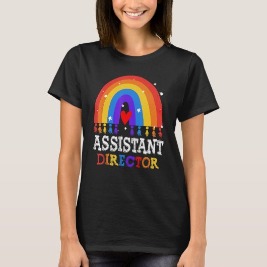 Assistant Director Appreciation Week Theater Nursi T-Shirt (Vorderseite)