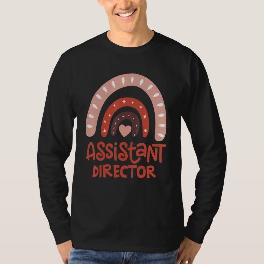 Assistant Director Appreciation Week Theater Nursi T-Shirt (Vorderseite)