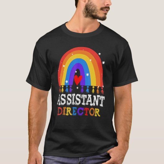 Assistant Director Appreciation Week Theater Nursi T-Shirt (Vorderseite)