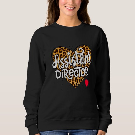 Assistant Director Appreciation Week Theater Valen Sweatshirt (Vorderseite)