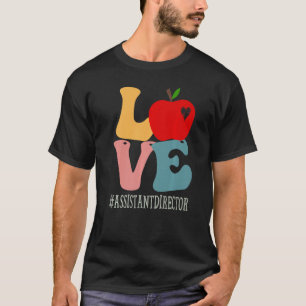 Assistant Director Liebe Apple Groovy Niedlich T-Shirt