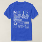 Assistant Financial Controller MultiTasking Certif T-Shirt (Design vorne)