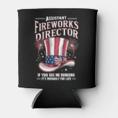 Assistant Fireworks Director USA 4. Juli Dosenkühler (Vorderseite)