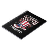 Assistant Fireworks Director USA 4. Juli Notizblock (Linke Seite)