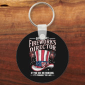 Assistant Fireworks Director USA 4. Juli Schlüsselanhänger (Vorderseite)