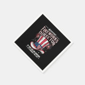 Assistant Fireworks Director USA 4. Juli Serviette (Ecke)