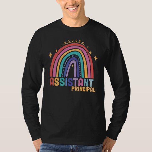 Assistant Job School Worker Assistant Principal Ra T-Shirt (Vorderseite)
