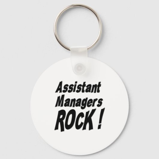 Assistant Managers Rock! Schlüsselanhänger (Vorderseite)
