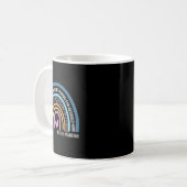 Assistant Niedlich Rainbow Kaffeetasse (Vorderseite Links)