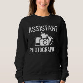 Assistant Photographer Sweatshirt (Vorderseite)