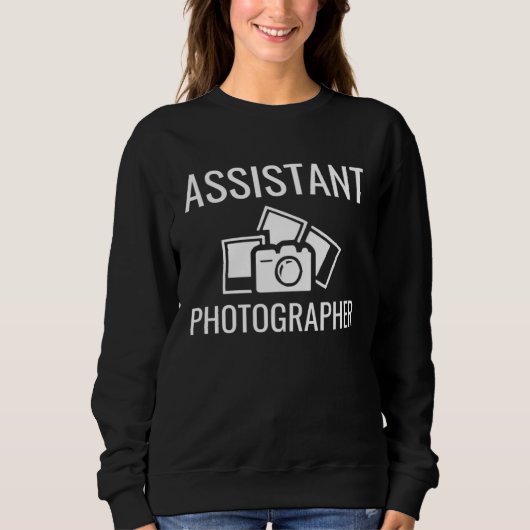 Assistant Photographer Sweatshirt (Vorderseite)