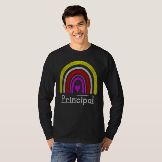 Assistant Principal Rainbow Future Principal Teac T-Shirt (Vorne ganz)