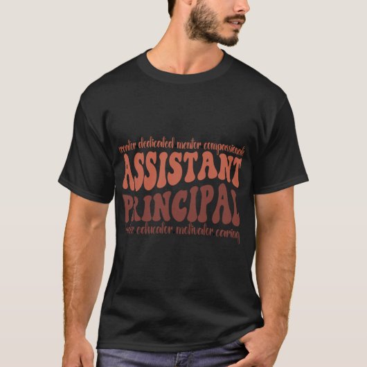 Assistant Principal School Uni T-Shirt (Vorderseite)