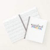 Assistant Principal Spiral Notebook Notizblock (Innenseite)