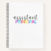 Assistant Principal Spiral Notebook Notizblock (Vorderseite)