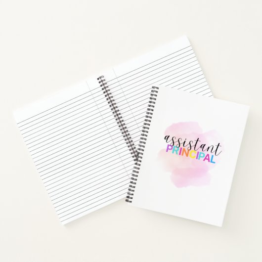 Assistant Principal Spiral Notebook Notizblock (Innenseite)