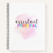 Assistant Principal Spiral Notebook Notizblock (Vorderseite)