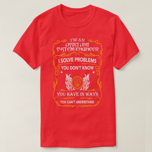 ASSISTANT SYSTEM ENGINEER Classic TShirt (Design vorne)